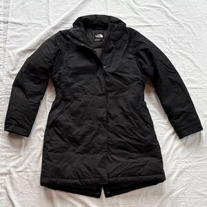 The North Face Down Arctic Parka Women's Large Black Jacket